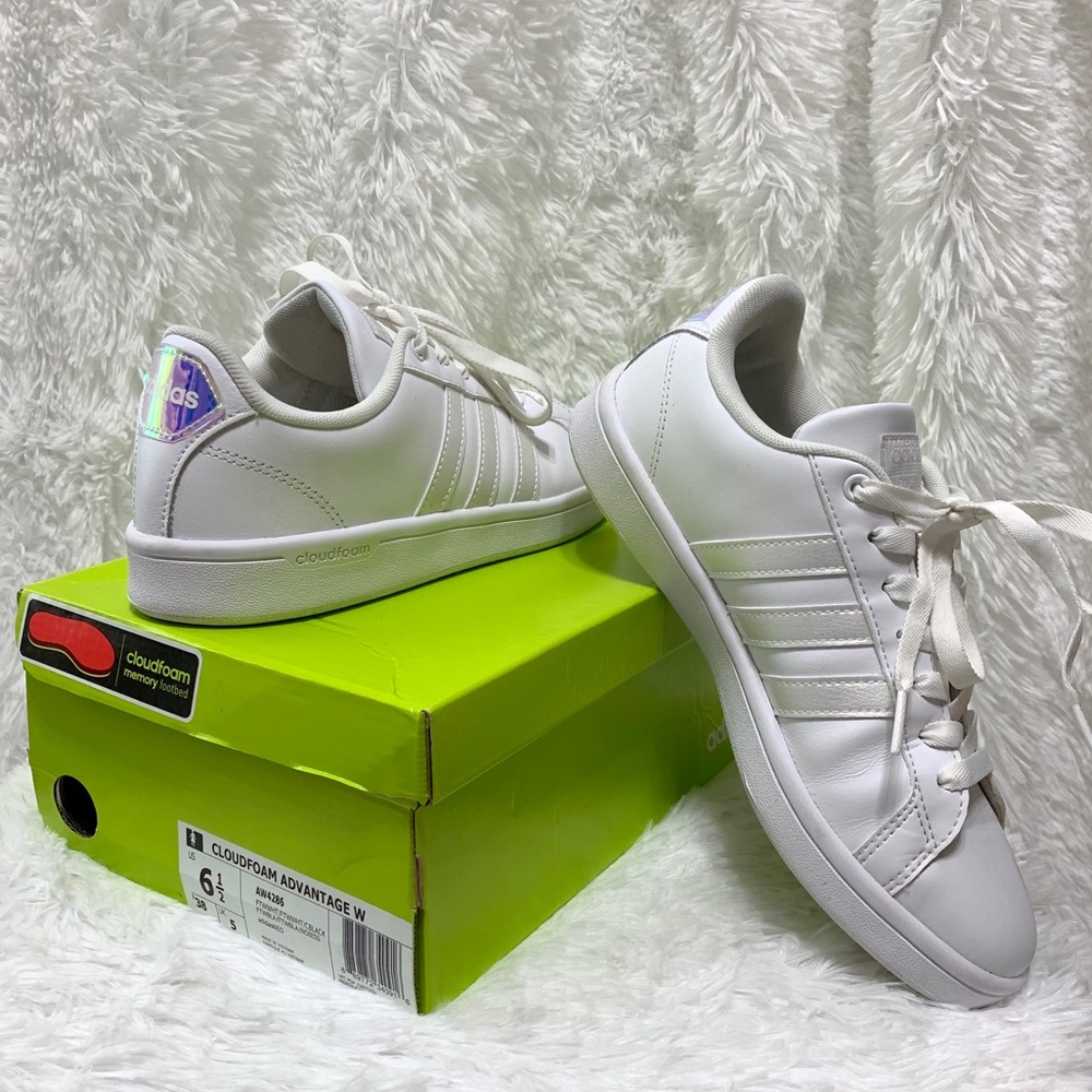 Adidas cloudfoam advantage size 6.5 shoe